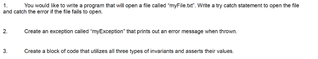 exception handling syntax to create reliable applications .Recognize common exception classes and