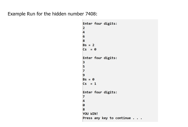 FUNCTION generate() FROM EX3 HERE ----- // int main() { // 1.