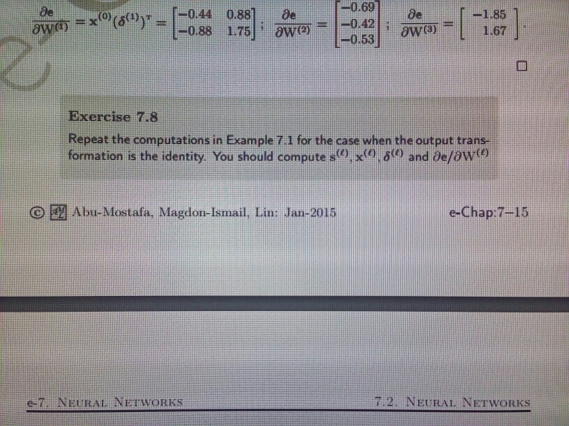  Would you, please, help with this machine learning problem? 0.69 -0.421;