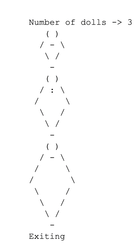 (cout), setting an output field width using setw(), using int variables, incrementing
