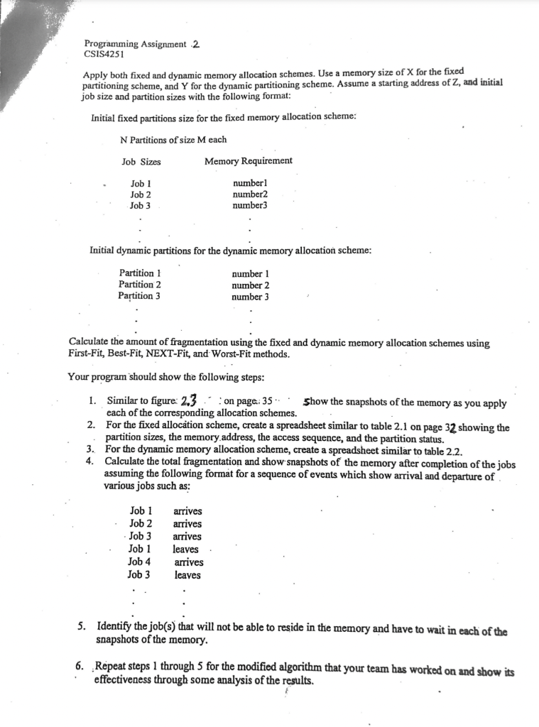  This is a programming assignment, please complete in either java or