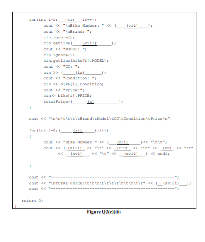 the outputs as in Figure Q2(e)) and Figure Q2c(ii). Note: The bold