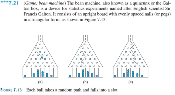  Introduction to Java Programming 10th Edition **'*7.21Game: bean machine) The bean