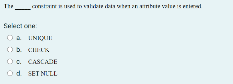 MARK NUMERIC 3 ENROL GRADE CHAR (2) STUDENT STU_NBR NUMERIC (8) STU