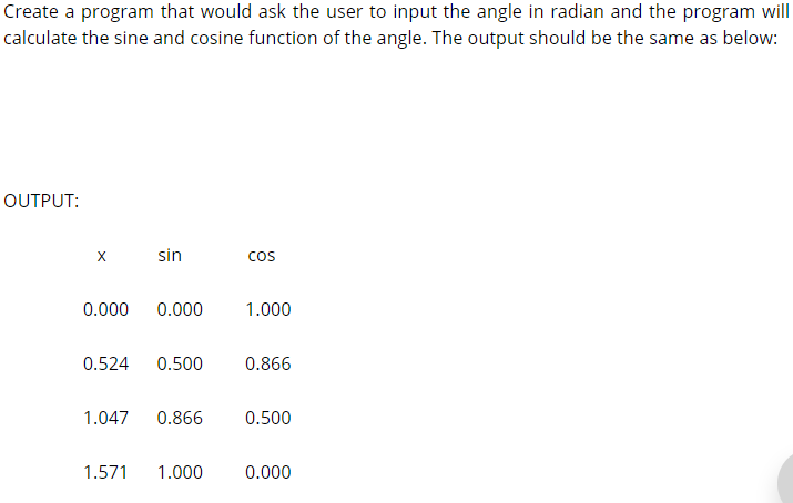  FOR MATLAB M CODE FILE PLEASE! Create a program that would