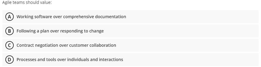 does not Waterfall and Agile utilize iterations where RUP does not D