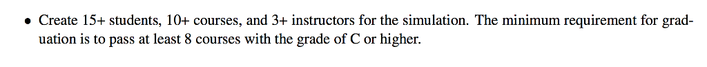course management at a computer science department Define a superclass called Person