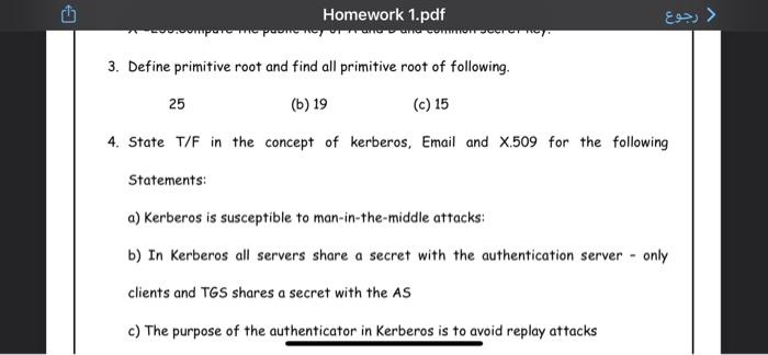 find the private key of a user, if his public key e=21