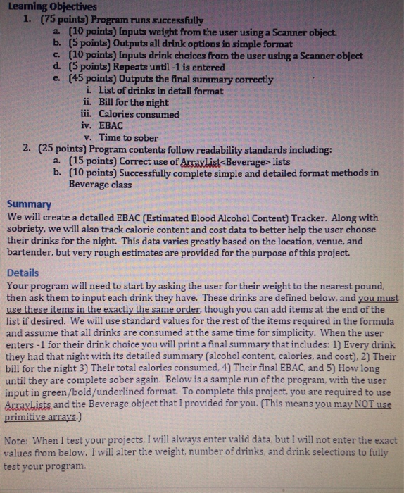 150 a (10 points) Inputs weight from the user using a Scanner