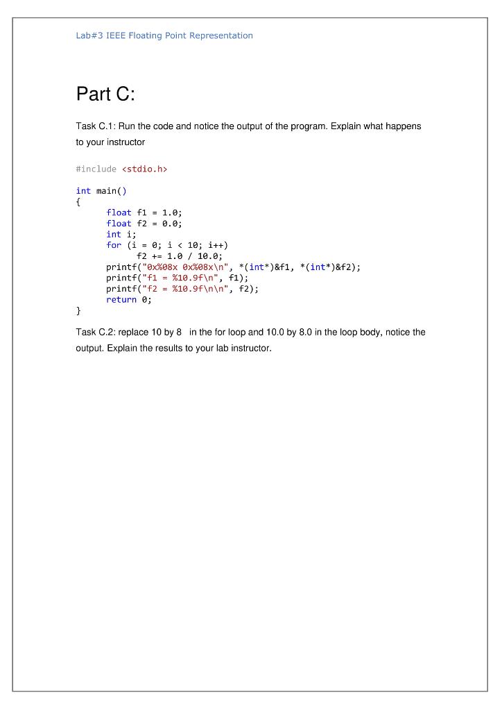 and Part C. Thanks! Code Part B: #include #include using namespace std;