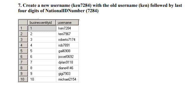 from the Adventure Works2008 database. These tables can be found on the