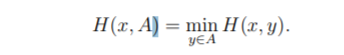 The Hamming distance between two strings x, y {0, 1}* is the