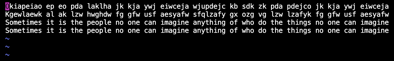 that is not reason. SUBSTITUTION CIPHER cipher.cc #include "cipher.h" /* Cheshire smile