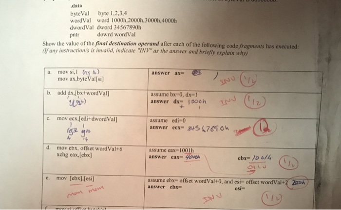  Solve questions and Also explain why each answer is correct Show