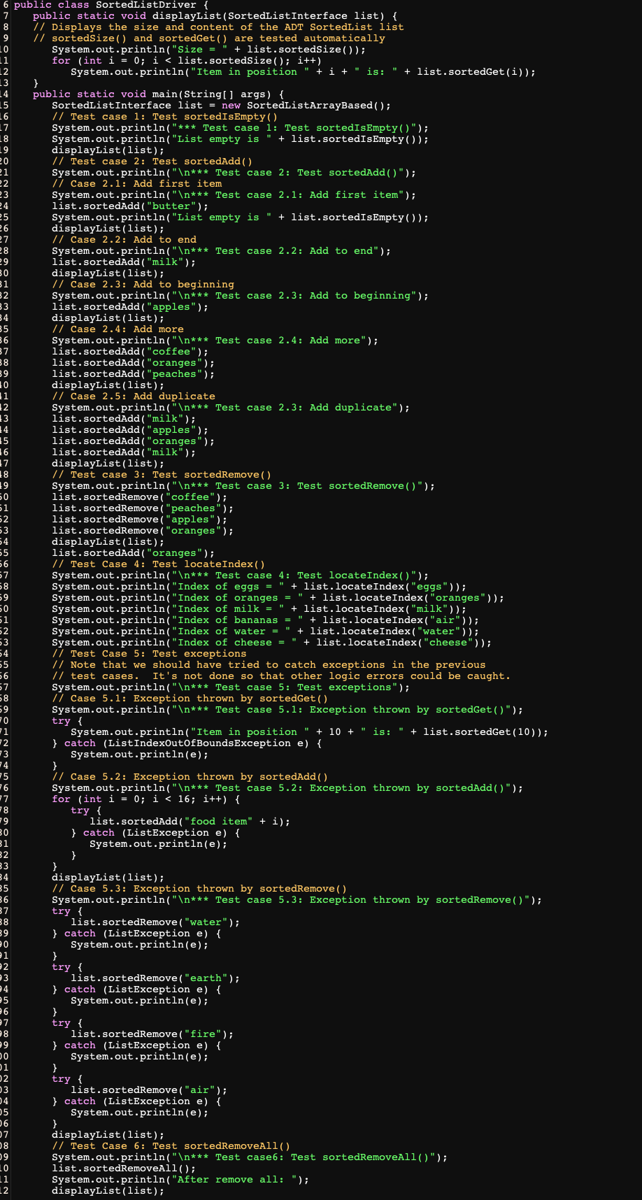 instructions for the methods are commented in, I've attached the driver for