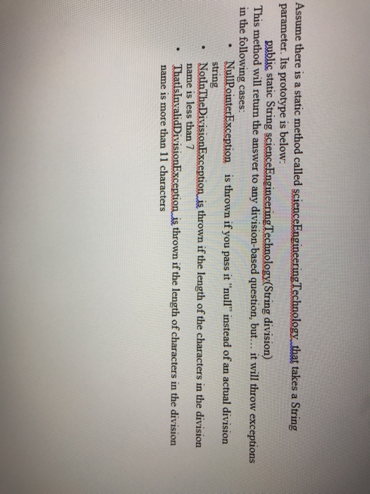  Assume there is a static method called parameter. Its prototype is