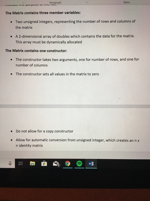is a two-dimensional array of Values that is often used to represent