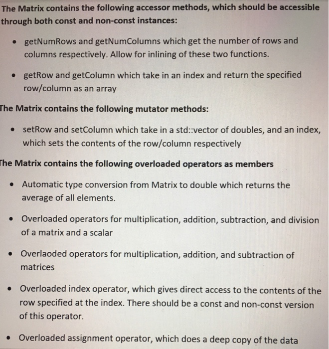 a linear transformation or a system of equations. Matrices have many interesting