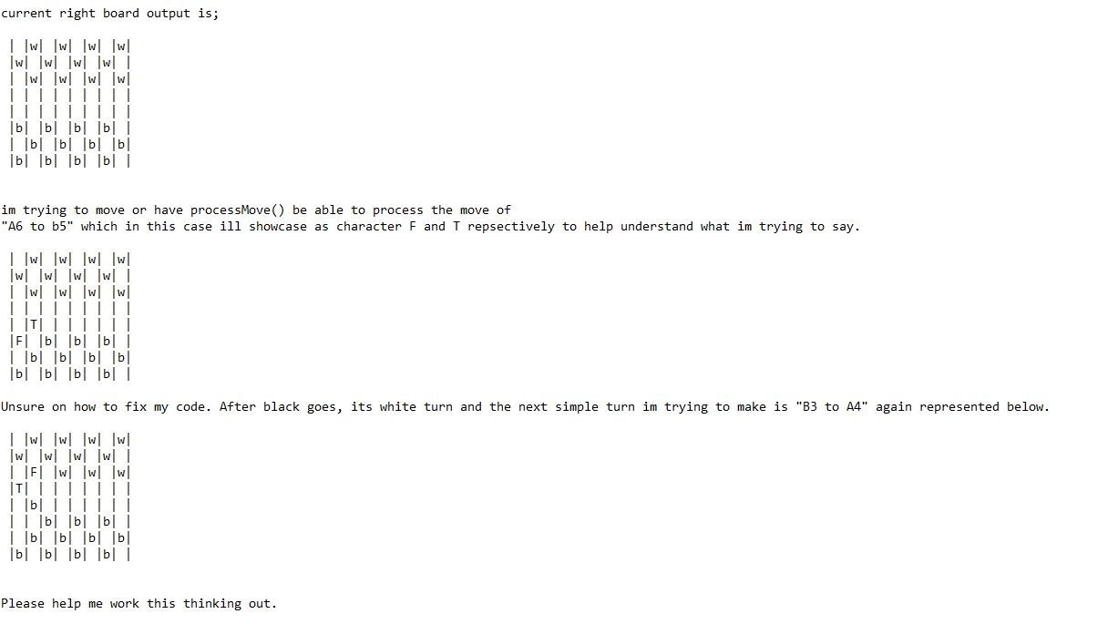  Checker java need help debugging or understanding my issue import java.util.Scanner;