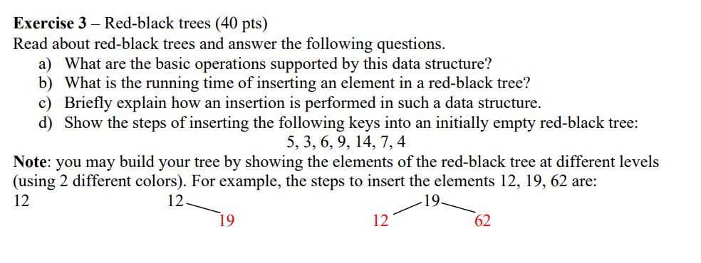17, 52, 61. You may use the hash function h(x) = 7