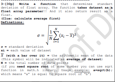  computing in c language using function and main program... thank you