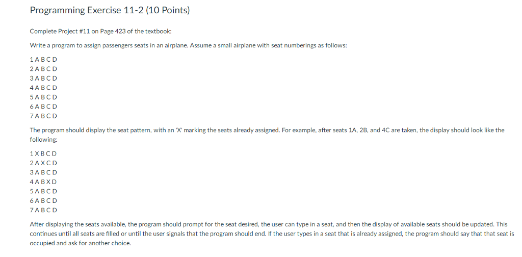  java language Programming Exercise 11-2 (10 Points) Complete Project #11 on