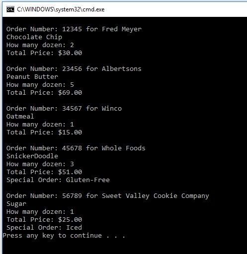10, page 478 4. a. Create an application for Ninas Cookie Emporium