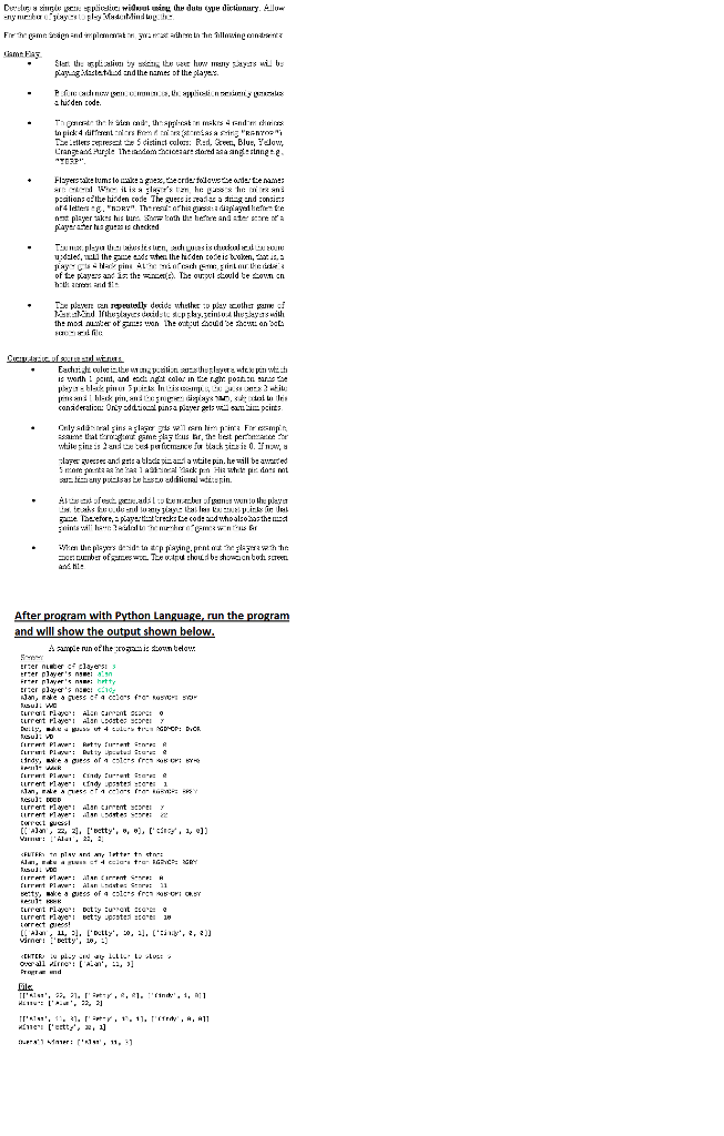 Questions (a) Demonstrate how you implement top-down design to the problem,