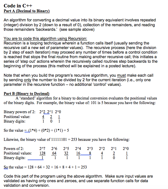  Sample of how the finished code should look like. Use C++
