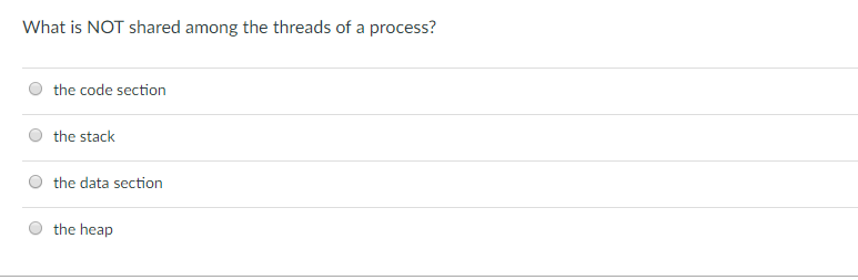 the CPU scheduler decides to schedule process B instead while handling the