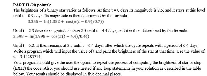 please solve to me this proplem in program c++ ( send me