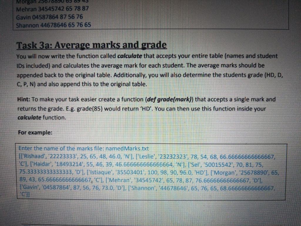 code , can't get the result . Please modify and give full