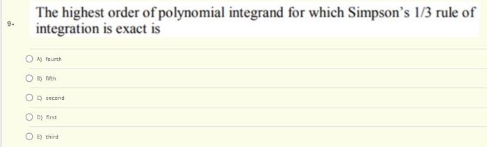 kutta method(take step size h=1) + = y +0.h (k, +2k, +2k,