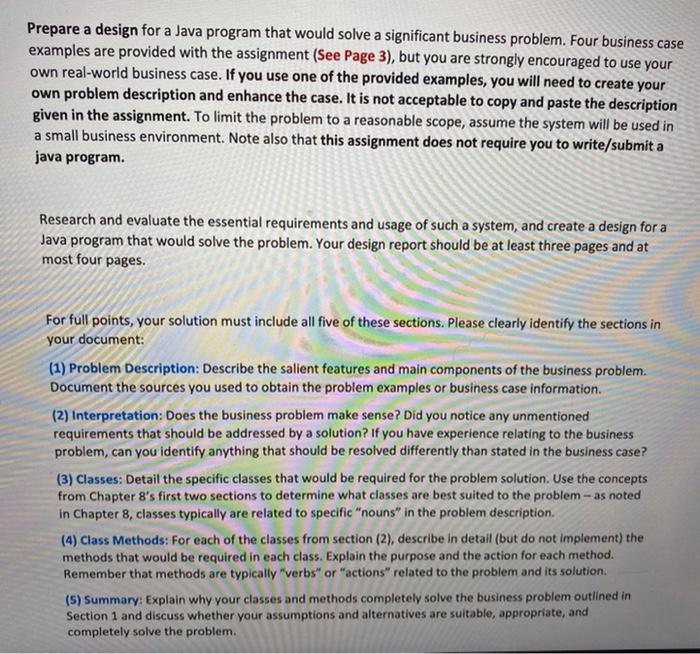  I need some help here, please include the business description as