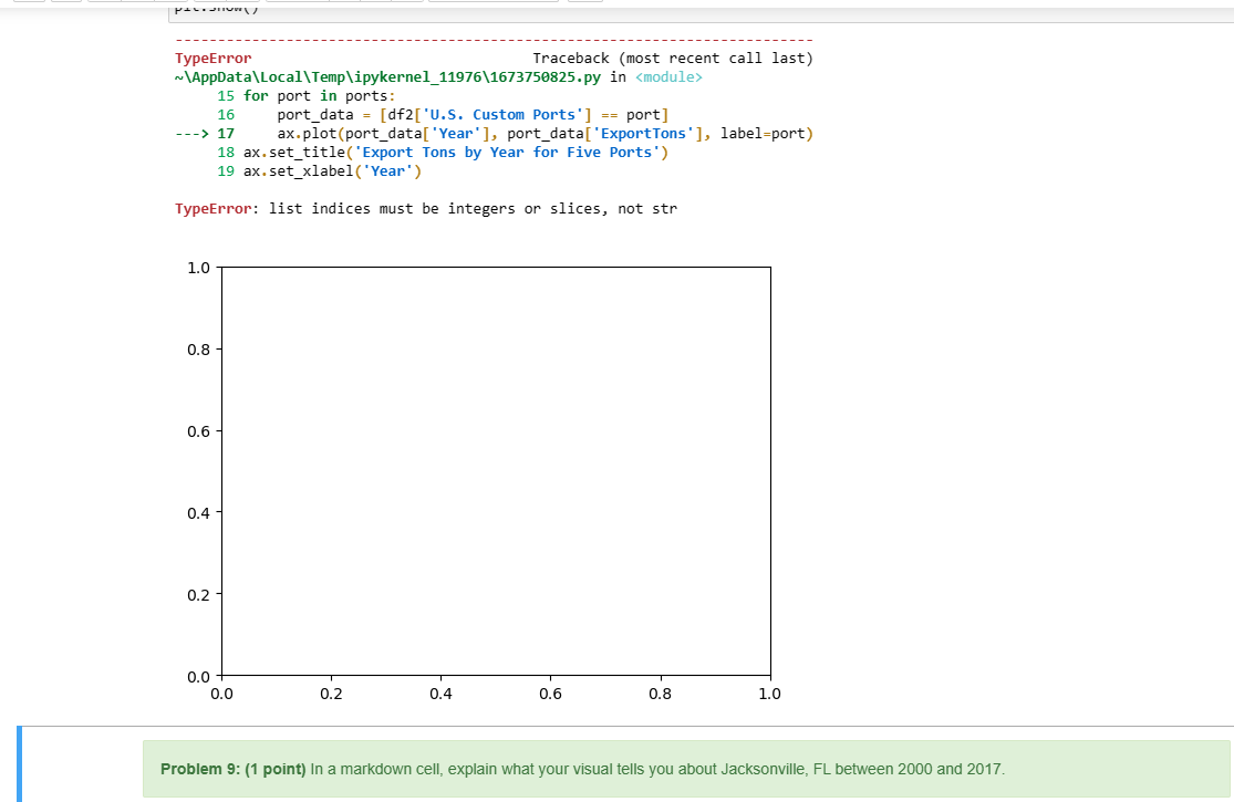 code so it outputs so it displays as expected in number 8: