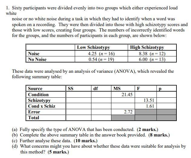 I need only part C and part D two-factor mixed-model ANOVA, with