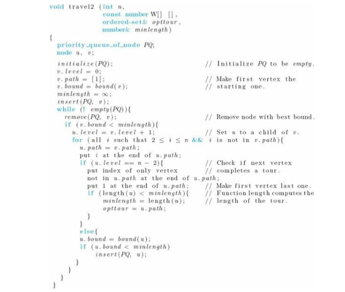 Please provide the Java source code for the Best-First Search with Branch-and-Bound