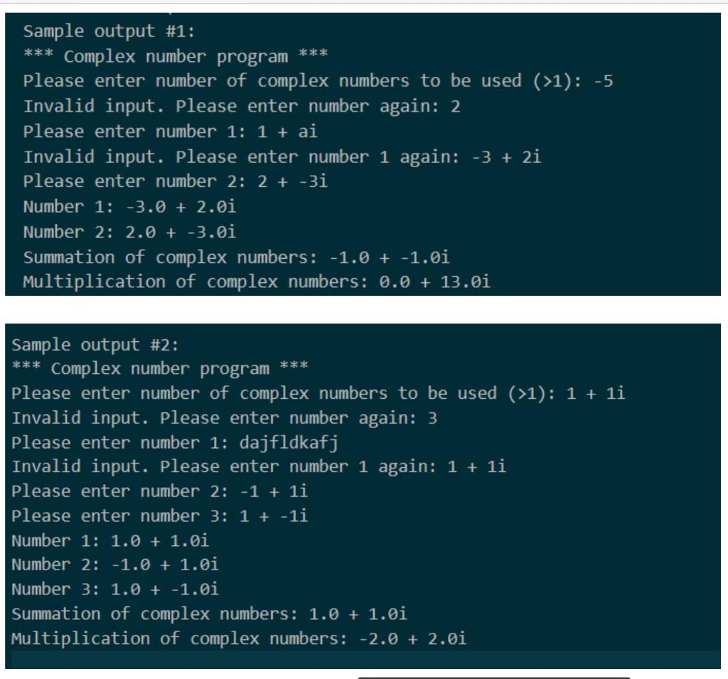 numbers (num_count) they would like to work with, take in that many
