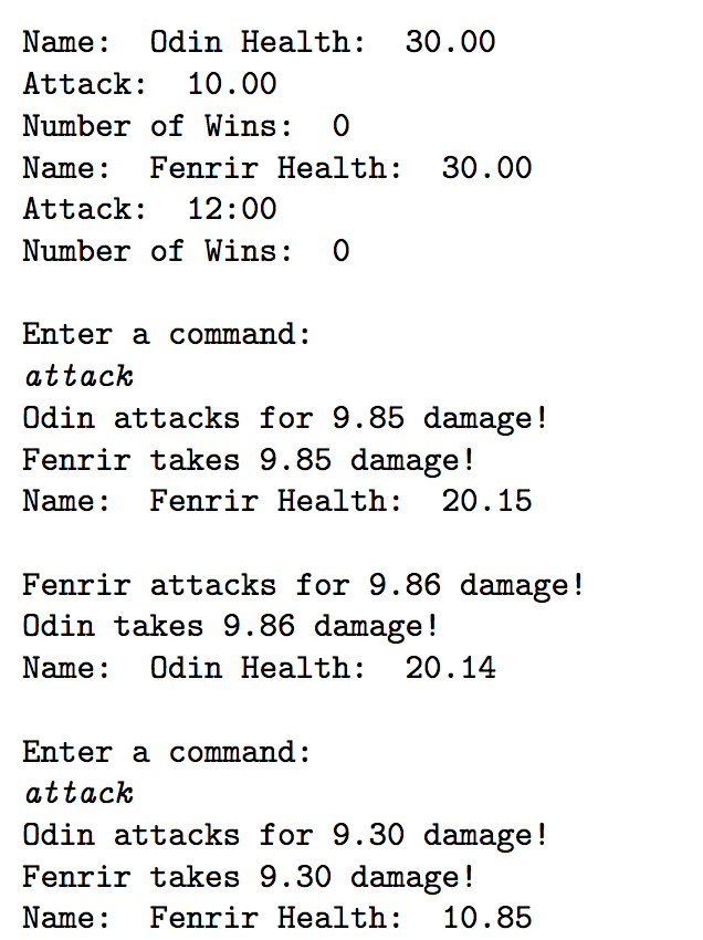 For this question, you will write a number of classes to create
