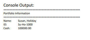  //Step 2 // Create a variable named "portfolio" of type Portfolio