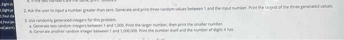 Do in python the two Eighed gja Fourca Four recalcsta 2. Ask