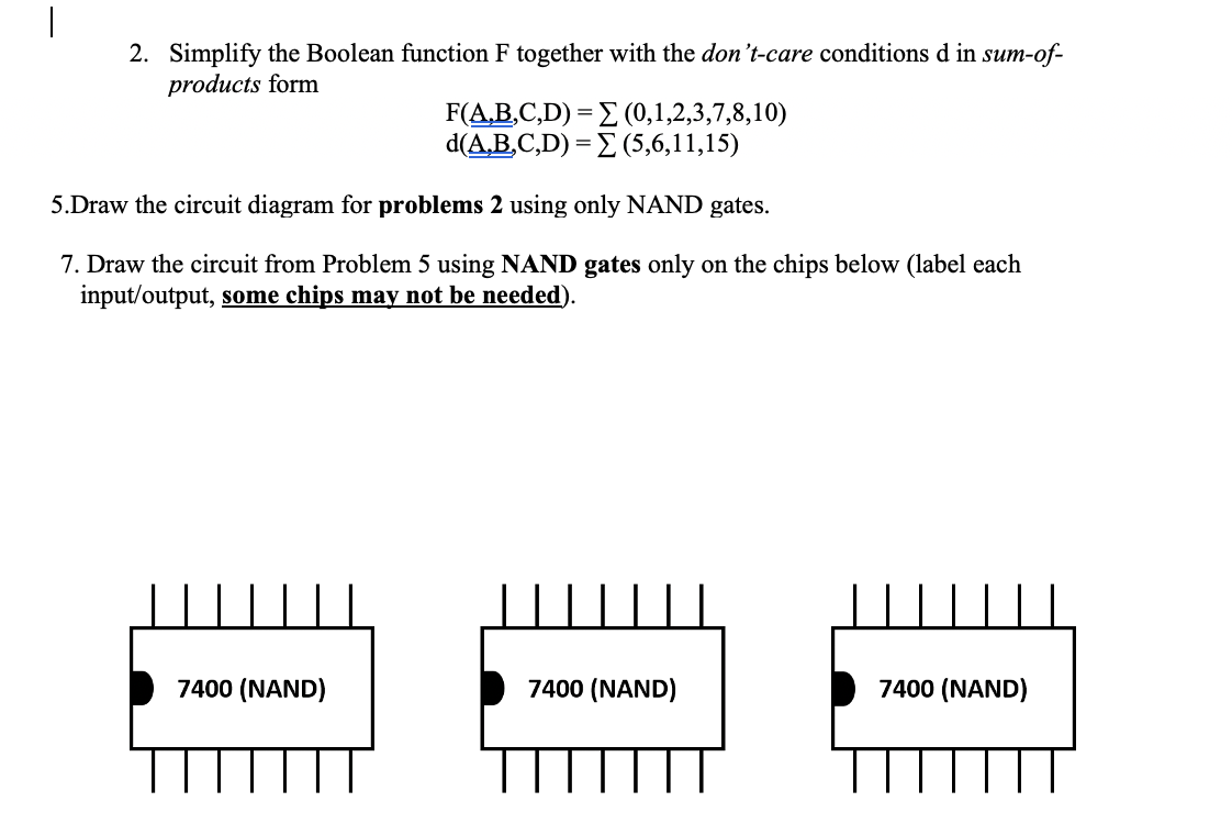 Question 7 please? 1 2. Simplify the Boolean function F together with