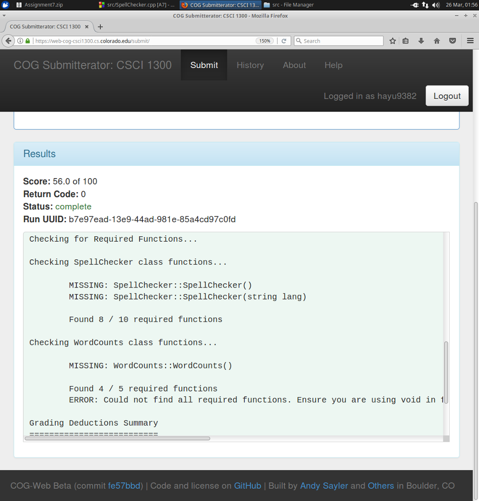  #include"SpellChecker.h" #include #include using std::map; using std::set; using std::pair; using std::string;