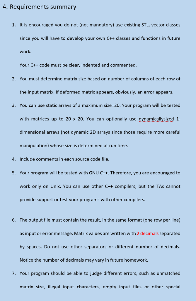 linear algebra. You can use any algorithm to finish matrix multiplication, provided