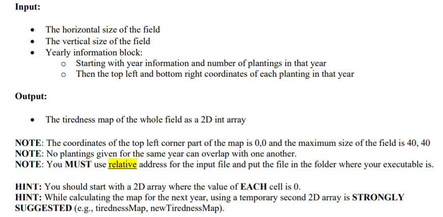 USE ARRAYS NOT VECTORS PROVIDE INPUT AND OUTPUT SCREENSHOTS PLEASE DO NOT