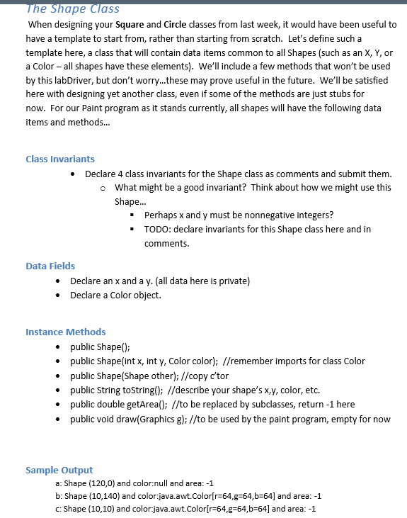 Please code the following in: JAVA Please use many comments so I