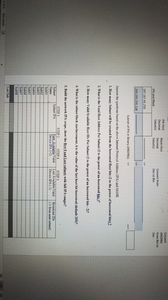 Compare the default mask to the give mask to determine if host