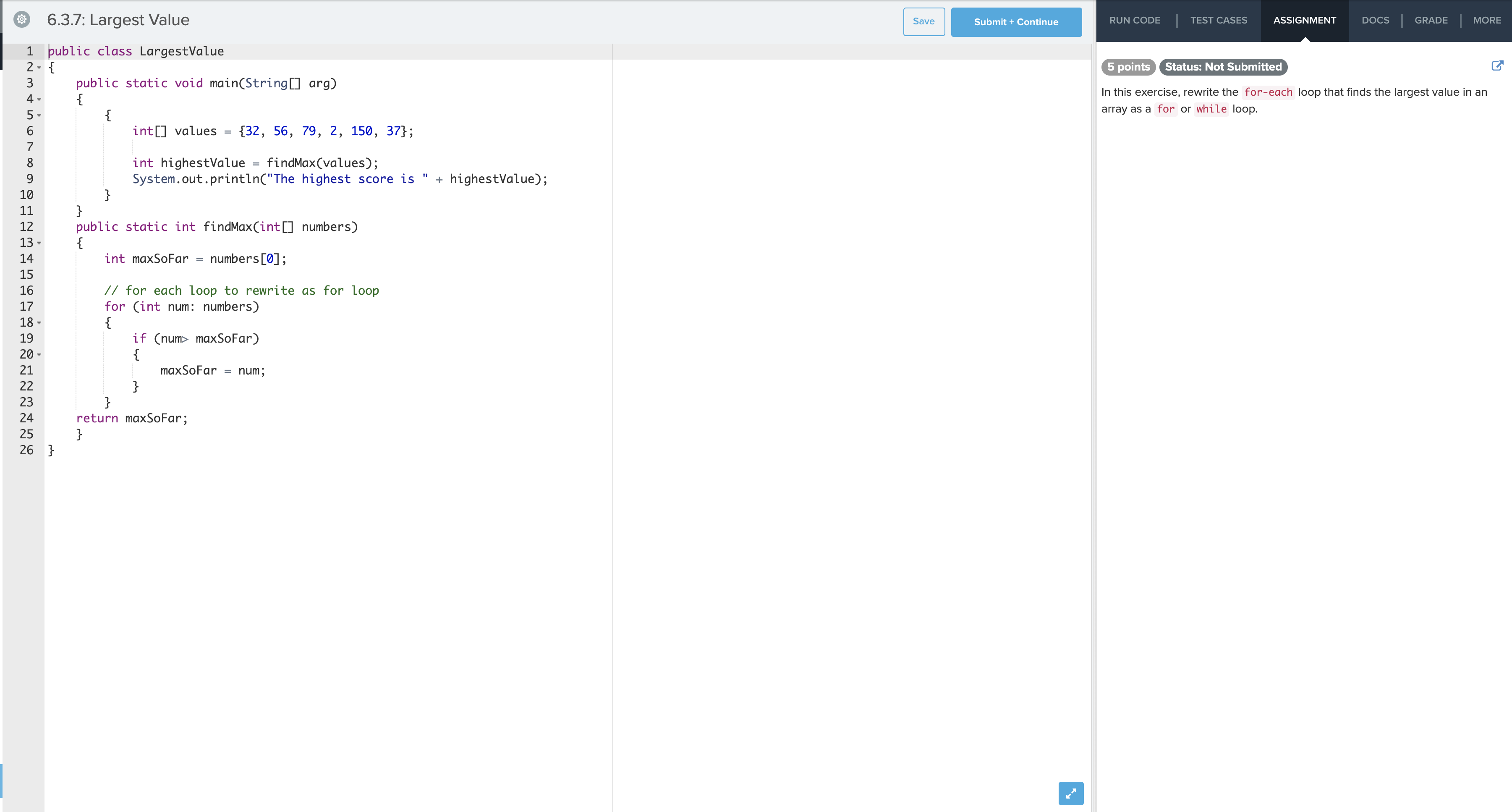 WHICH EXERCISE 1.Exercise 6.3.6 2.Exercise 6.3.7 3.Exercise 6.3.8 4.Exercise 6.3.9 The following