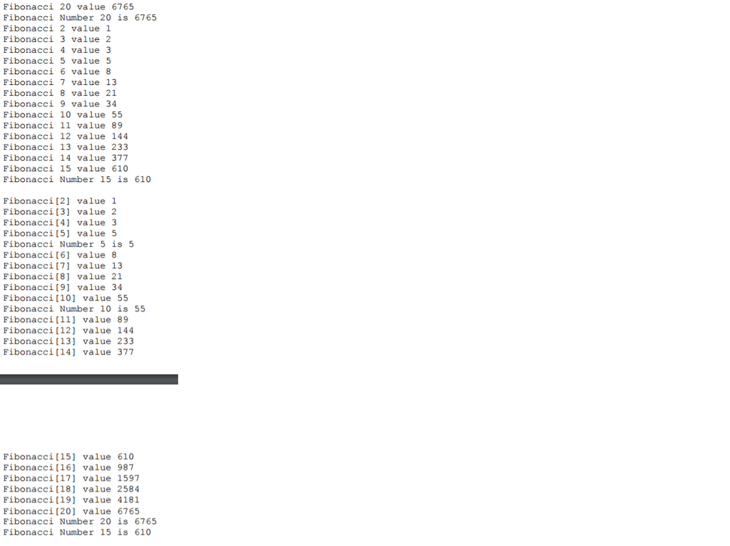 fibNum 30; //Fill-in, Fix for (int i 2; i maxi it fibNum