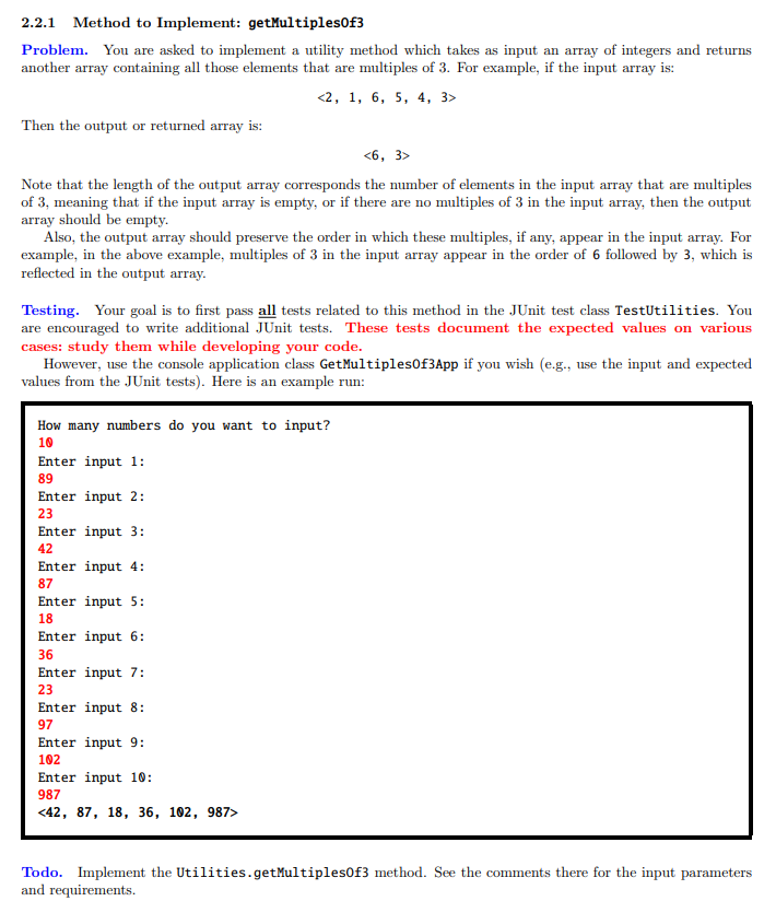  //use Java and no arraylist public class Utilities { /* /*